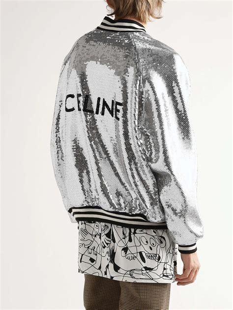 celine men silver jacket|men's Celine shop.